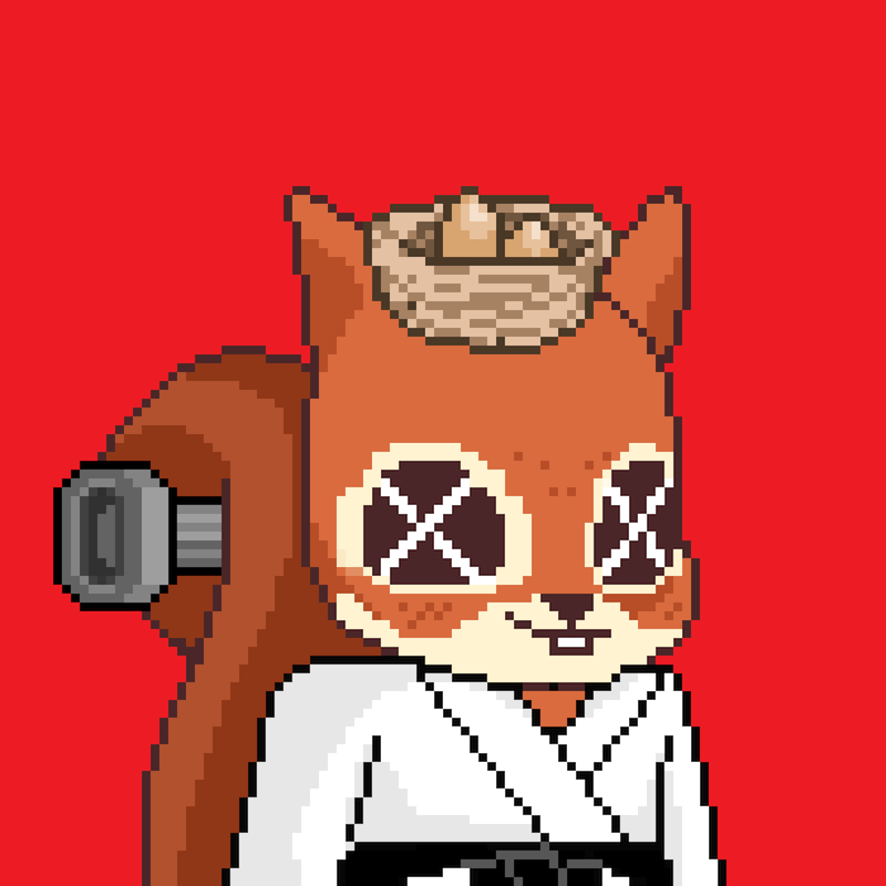 Pixel Squirrels #1422